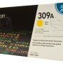 HP Q2672A № 309A картридж лазерный оригинальный желтый, 4000 страниц для принтер hp color laserjet 3500, 3550, 3700