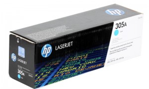 HP CE411A № 305A картридж лазерный оригинальный голубой, 2600 страниц  для HP LaserJet PRO 300 Color M351, PRO 400 Color M451, MFP M475