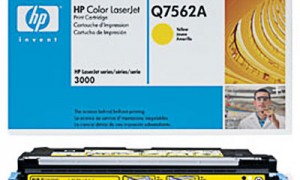 HP Q7562A № 314A картридж лазерный оригинальный желтый, 3500 страниц для принтер hp color laserjet 2700, 3000