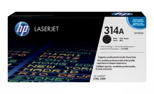 HP Q7560A № 314A картридж лазерный оригинальный черный, 6500 страниц для принтер hp color laserjet 2700, 3000