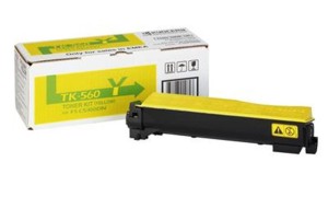 Kyocera TK-550Y картридж лазерный оригинальный желтый, 6000 страниц для принтер kyocera fs-c5200, fs-c5200dn