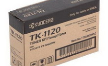 Kyocera TK-1120 картридж лазерный оригинальный черный, 3000 страниц для Kyocera ECOSYS FS-1025 \ ECOSYS FS-1025MFP \ ECOSYS FS-1060 \ ECOSYS FS-1060DN \ ECOSYS FS-1125 \ ECOSYS FS-1125MFP