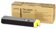 Kyocera TK-520Y картридж лазерный оригинальный желтый, 4000 страниц для принтер kyocera fs-c5015, fs-c5015n