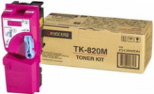 Картридж лазерный оригинальный пурпурный, 7000 страниц Kyocera TK-820M для мфу kyocera km-c8100, km-c8100dn