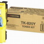 Картридж лазерный оригинальный желтый, 7000 страниц Kyocera TK-820Y для мфу kyocera km-c8100, km-c8100dn
