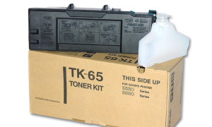 Kyocera TK-65 картридж лазерный оригинальный черный, 20000 страниц для принтер kyocera fs-3820, fs-3820dn, fs-3820n, fs-3830, fs-3830dn, fs-3830dtn, fs-3830n, fs-3830tn, fs-3830zn